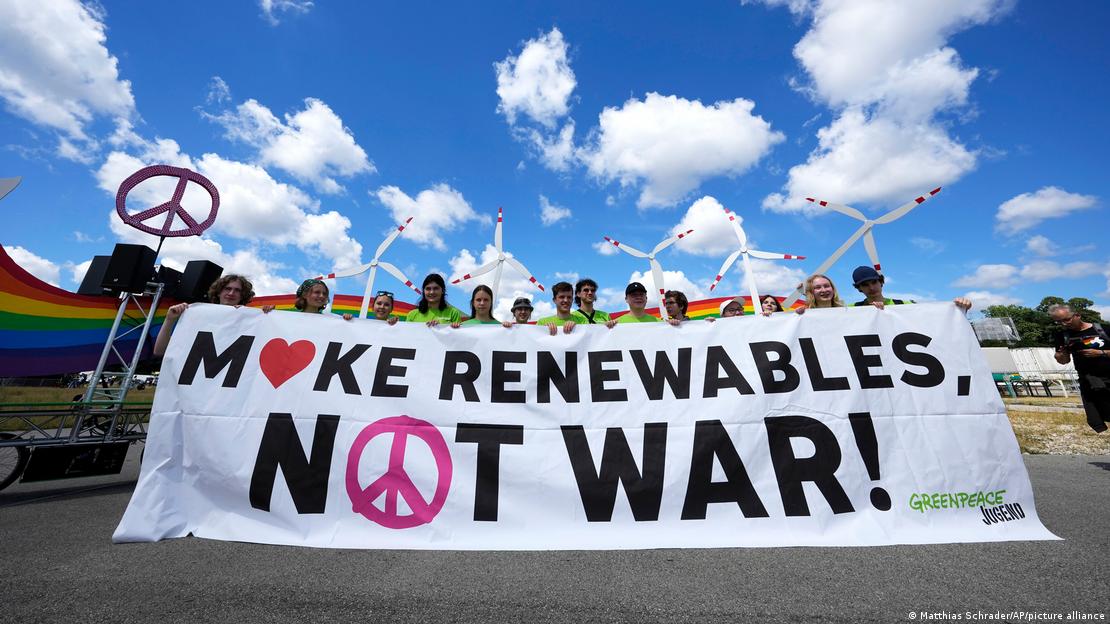 G7 Liderler Zirvesi'ni protesto eden eylemciler - (25.06.2022 / Münih)