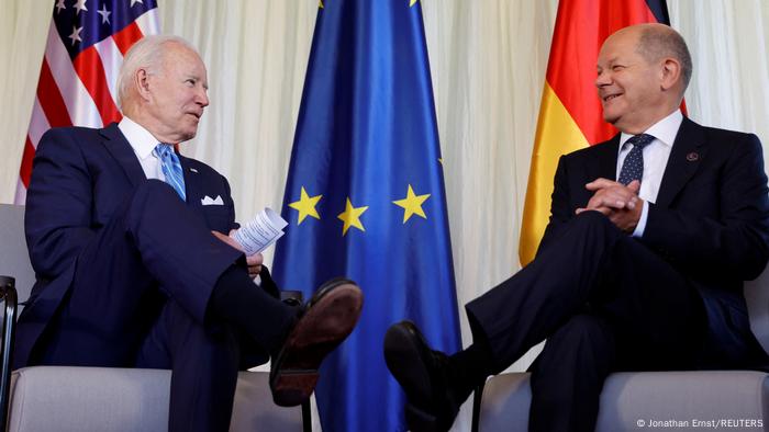 G7 Gipfeltreffen Schloss Elmau | Joe Biden und Olaf Scholz