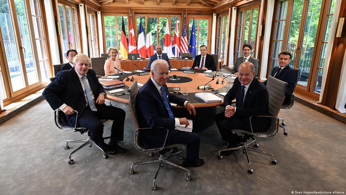 G7 zirvesine katılaan liderler