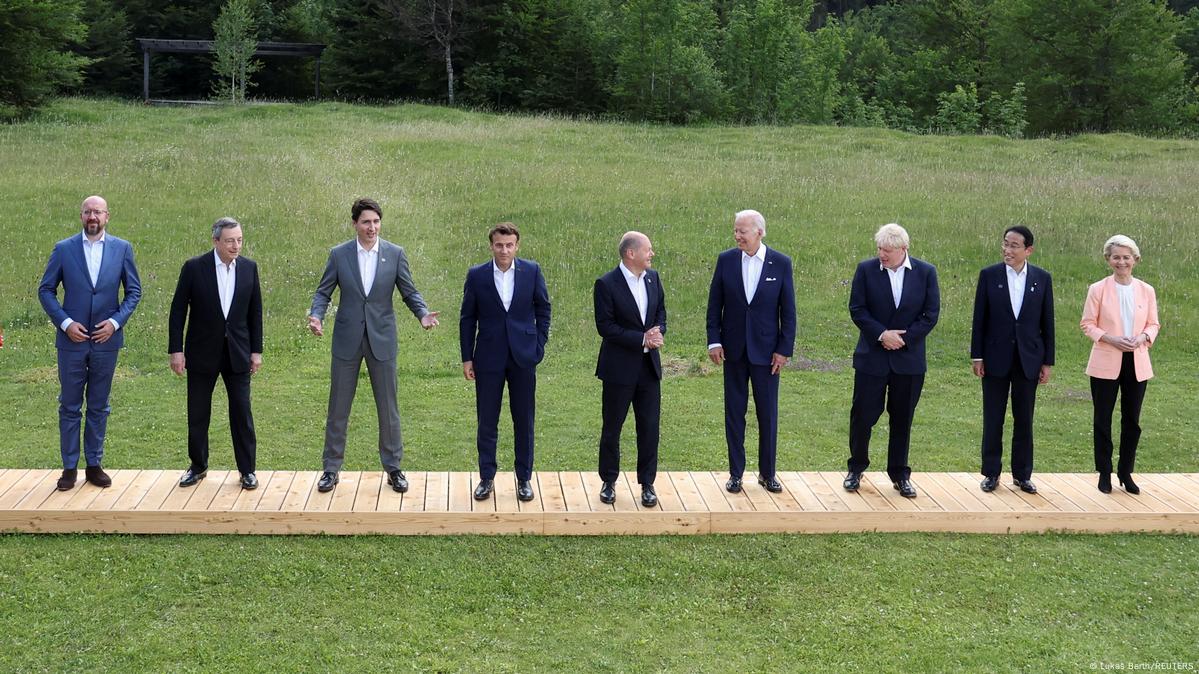 Шольц: Страны G7 совместно борются с экономическим кризисом – DW –  26.06.2022