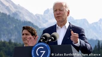 Deutschland I G7-Gipfel auf Schloss Elmau in Garmisch-Partenkirchen I Joe Biden
