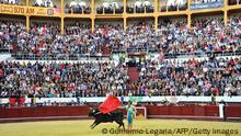 Escena de una corrida de toros en la Plaza de Santamaría, en Bogotá. Imagen del 22 de enero de 2017