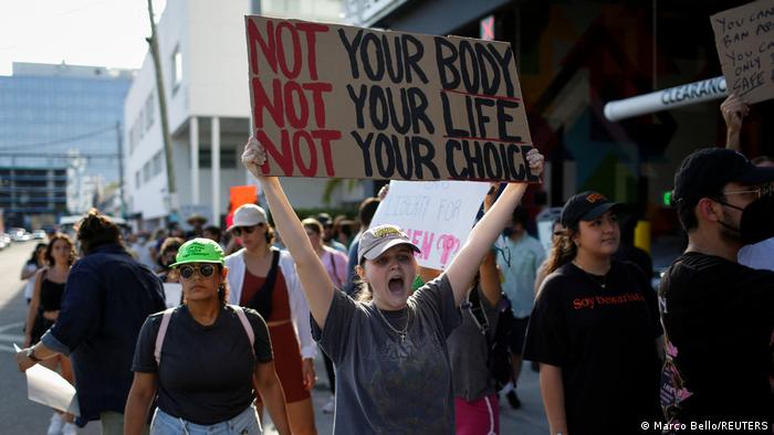 BG USA Nach dem Urteil des Oberste Gerichtshofs zum Abtreibungsrecht | Proteste in Miami