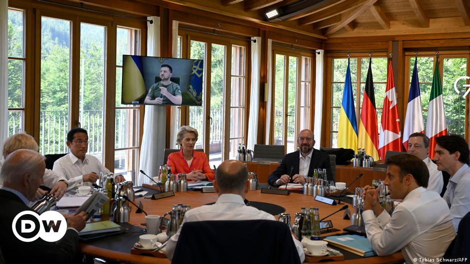 G7 wollen Ukraine "so lange wie nötig" unterstützen