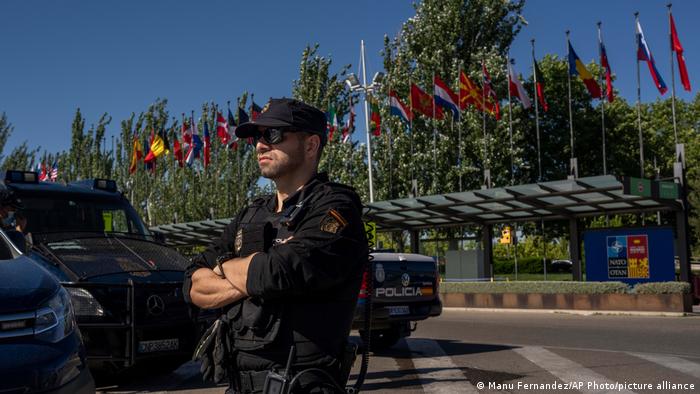 Spanien | NATO Gipfel in Madrid | Sicherheitskräfte