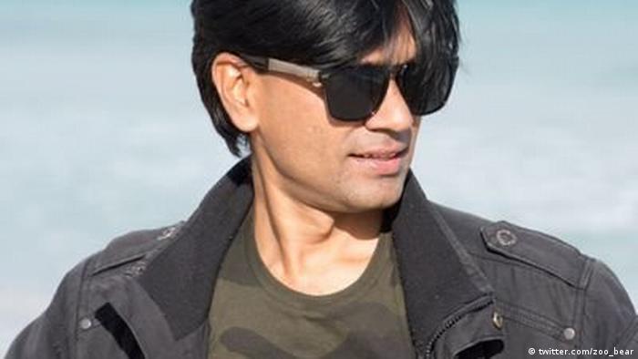 Mohammed Zubair, pictured with sunglasses