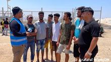 Title: Bangladeshi migrants in Cyprus
Teaser: Many Bangladeshi migrants and refugees stay at the Pournara refugee camp in Nicosia, Cyprus.
Keywords: Bangladeshi migrant, refugee, Pournara camp, Cyprus 