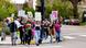 Pro-choice protesters in Boise, Idaho Pro-choice protesters in Boise, Idaho