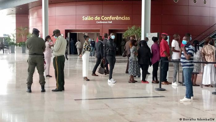 Angola Major Lussati Prozess im Talatona Convention Center