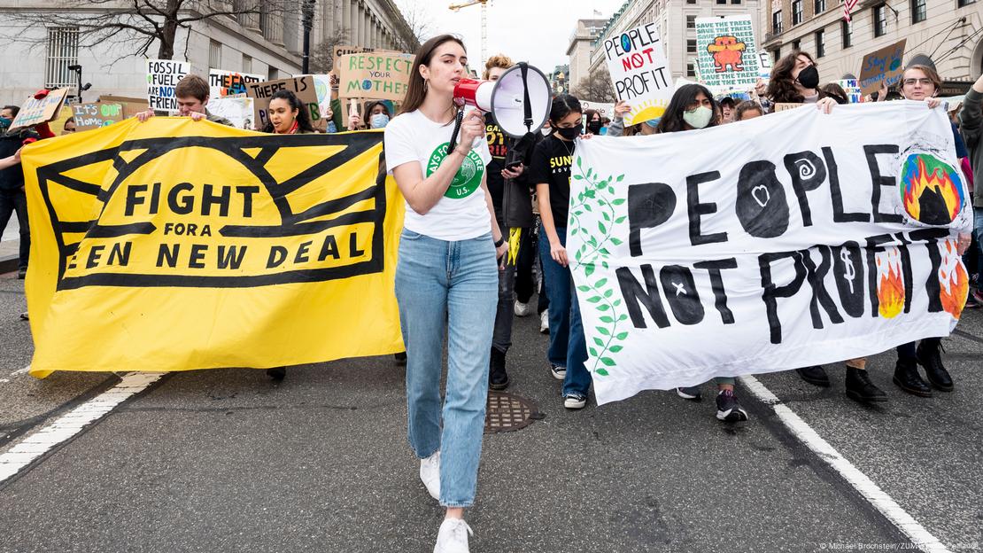 Protestë në përkrahje të "Green New Deal"