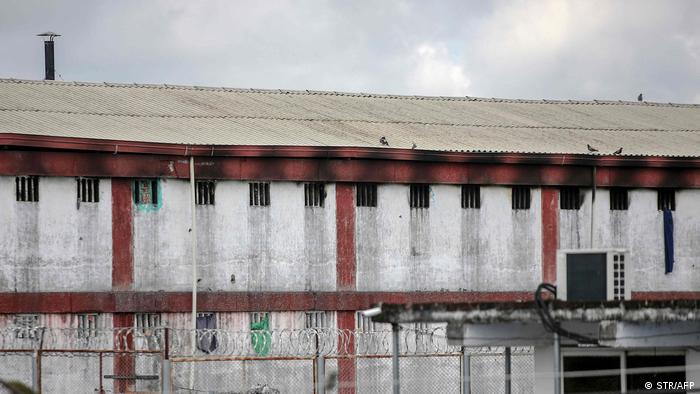 View of the prison in Tulua, Valle del Cauca Department, Colombia
