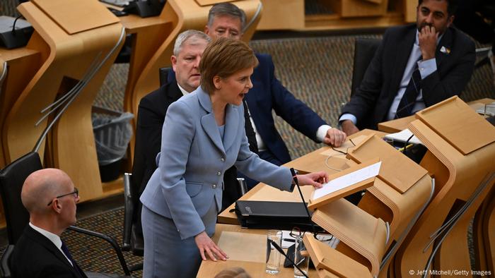 Schottland I Minister Nicola Sturgeon I independence referendum 
