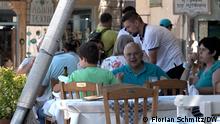 Touristen aus der Türkei beleben den Lokaltourismus auf Griechenlands drittgrößter Insel Lesbos.
Foto: Florian Schmitz/DW