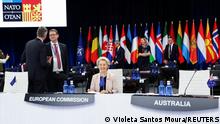 European Commission President Ursula von der Leyen attends a NATO summit in Madrid, Spain June 29, 2022. REUTERS/Violeta Santos Moura