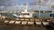 Scallop dredging nets on a fishing trawler in Normandy, France Scallop dredging nets on a fishing trawler in Normandy, France