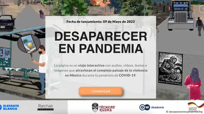 Screenshot Desaparecer en Pandemia