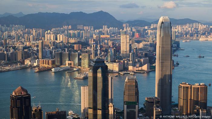 Hongkong China Panorama Skyline