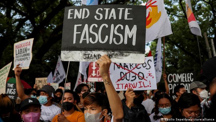 Philippinen Marcos Proteste Vereidigung