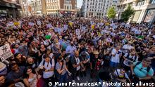 تظاهرات في إسبانيا والمغرب احتجاجا على مقتل مهاجرين في مليلية