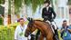 Springreiterin Janne Friederike Meyer-Zimmermann auf ihrem Pferd beim CHIO in Aachen Springreiterin Janne Friederike Meyer-Zimmermann auf ihrem Pferd beim CHIO in Aachen