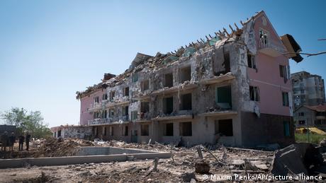 Distrugeri în regiunea Odessa 