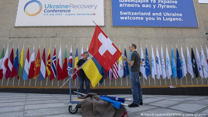 Schweiz I Ukraine Recovery Conference URC - Lugano