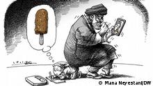 Mana Neyestani Karikatur der Woche „Niveau der Sensibilität“
