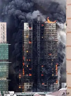 上海高楼大火敲响建筑安全警钟