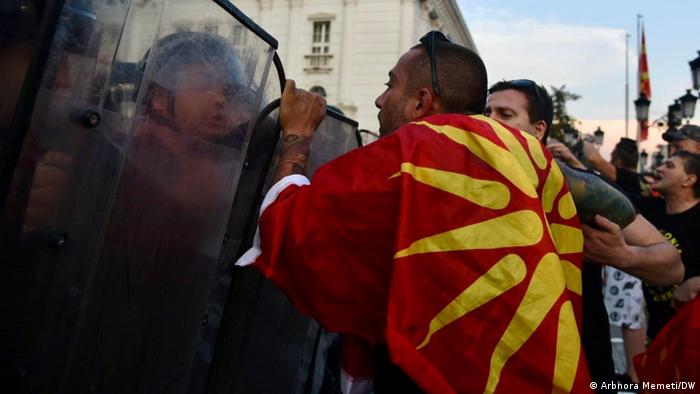 Nordmazedonien: Proteste gegen Zugeständnisse an Bulgarien