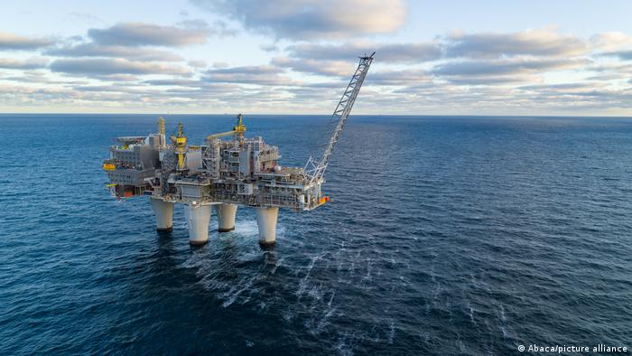 Norway Troll En offshore naturgassplattform i Troll-gassfeltet