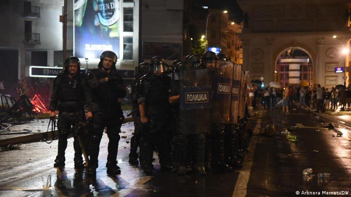 Nordmazedonien: Proteste in Skopje