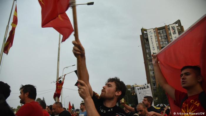 Nordmazedonien: Proteste in Skopje