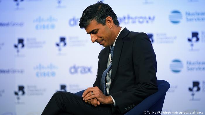 Chancellor Rishi Sunak during the a conference in London on June 30, 2022