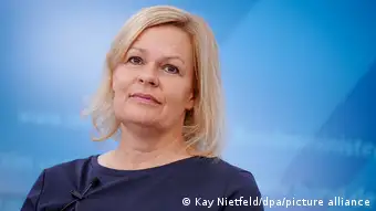 Deutschland Bundesministerin für Inneres und Heimat Nancy Faeser