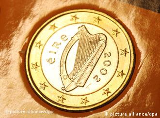 Irish euro coin