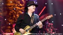 BEVERLY HILLS, CALIFORNIA - JANUARY 25: Carlos Santana performs onstage during the Pre-GRAMMY Gala and GRAMMY Salute to Industry Icons Honoring Sean Diddy Combs on January 25, 2020 in Beverly Hills, California. (Photo by Alberto E. Rodriguez/Getty Images for The Recording Academy)
