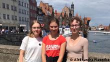 Nur zur abgesprochenen Berichterstattung! Kinga Zuwala, Lena Kubisa und Aleksandra Piasecka aus Polen machen Urlaub an der Ostsee. Copyright: Aleksandra Piasecka