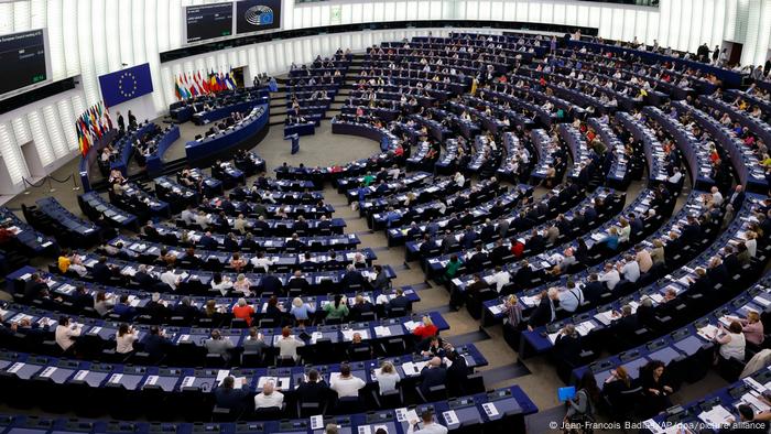 Imagen de una sesión del Parlamento Europeo.