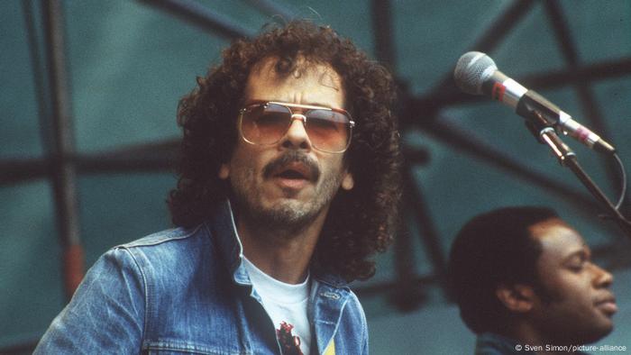 Carlos Santana, en 1984.