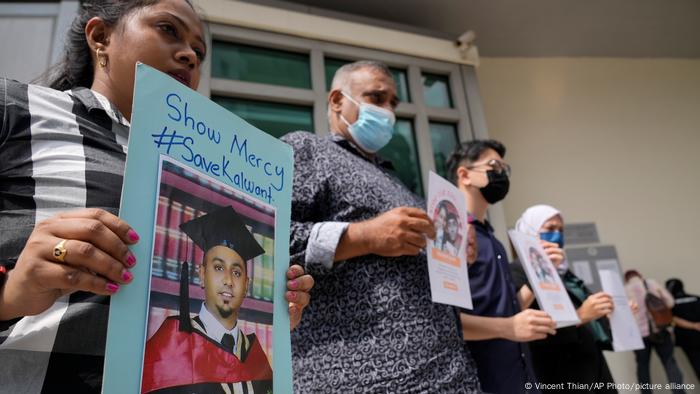 Protesta contra la pena de muerte en Singapur. Este 7 de julio de 2022 fueron ahorcados dos personas condenadas por narcotráfico 