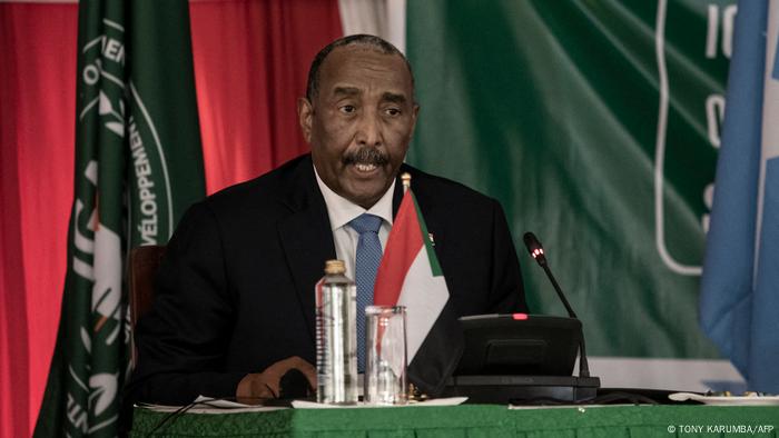 Sudan's President of the Transitional Sovereignty Council Abdel Fattah al-Burhan