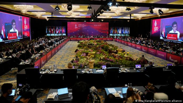 Plenarna dvorana sastanka ministara vanjskih poslova zemalja G20