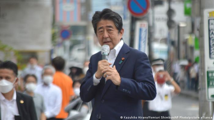 安倍被刺杀时正在发表精选演讲