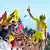 Tadej Pogacar celebra victoria de etapa del Tour de France. (8.07.2022).