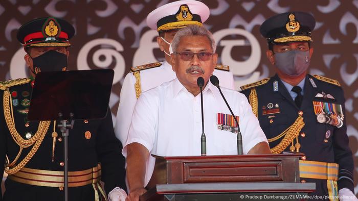 Präsident von Sri Lanka Gotabaya Rajapaksa Präsident von Sri Lanka Gotabaya Rajapaksa