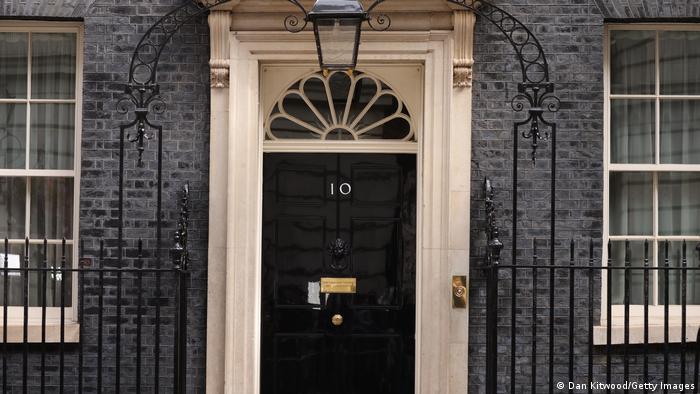 England 10 Downing Street in London | Nach Boris Johnson Rücktritt