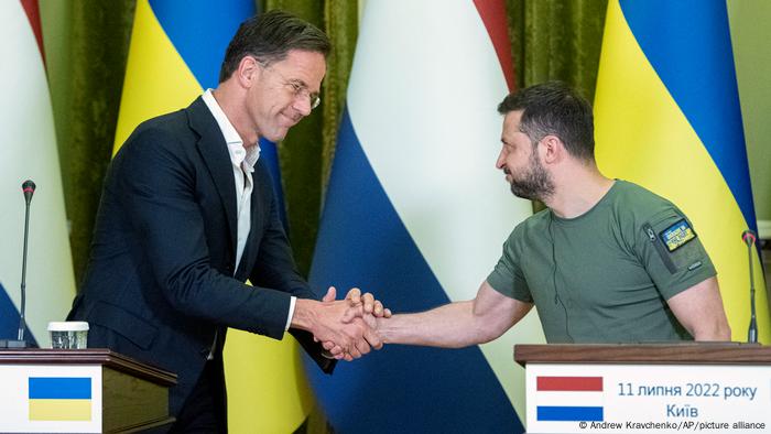 Ukraine Niederlande Mark Rutte 