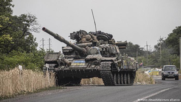 Ukraine-Krieg ukrainischer Panzer