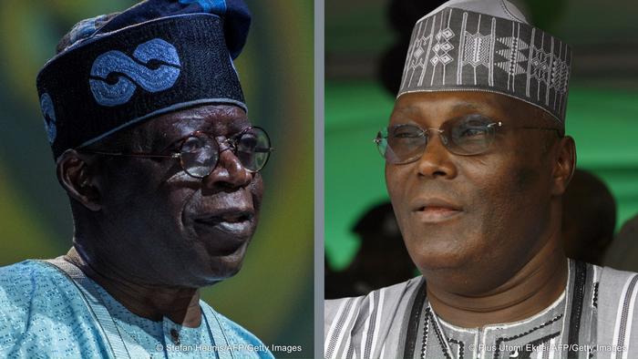 Nigerian presiential hopefuls Bola Tinubu and Atiku Abubakar