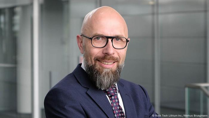 Markus Brugmann, dyrektor generalny Rock Tech Lithium